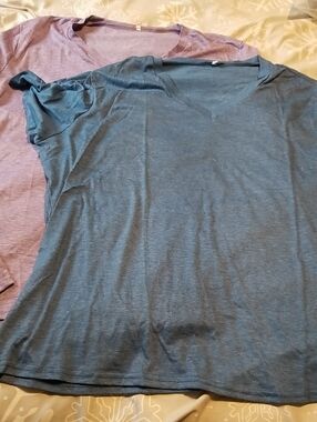 Basic Ladied V-Neck Tee - Size 5XL